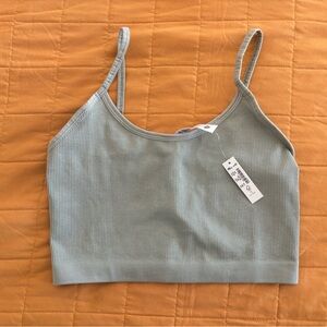 NWT Madewell Seamless Crop Cami (S-M)